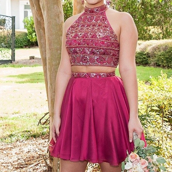 Sherri Hill Homecoming Dress W/ Matching Earrings! - Picture 1 of 6
